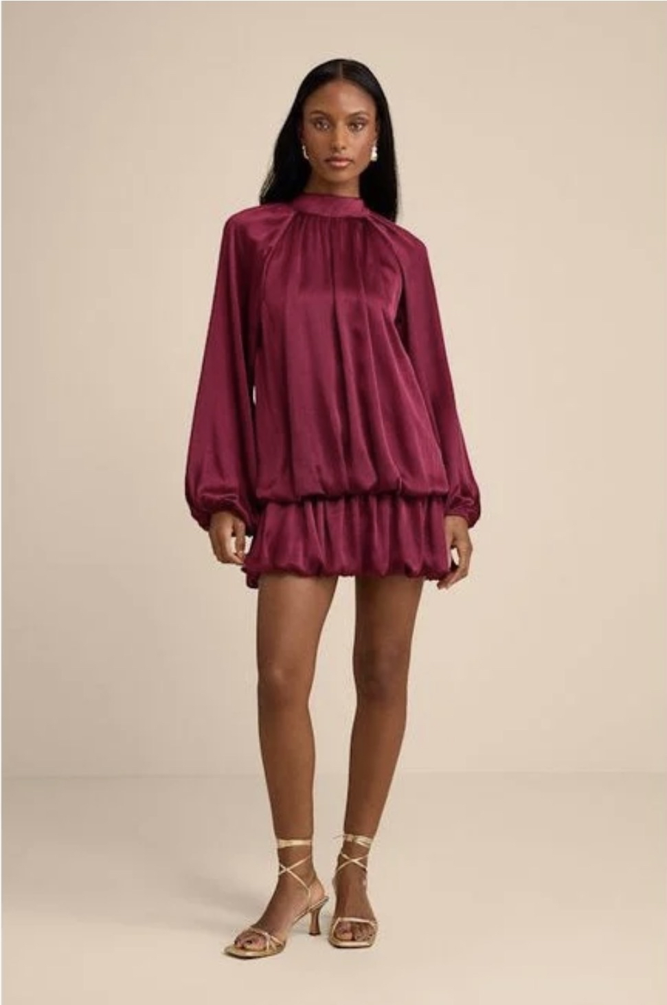 Lulus Bubble Mini Dress
