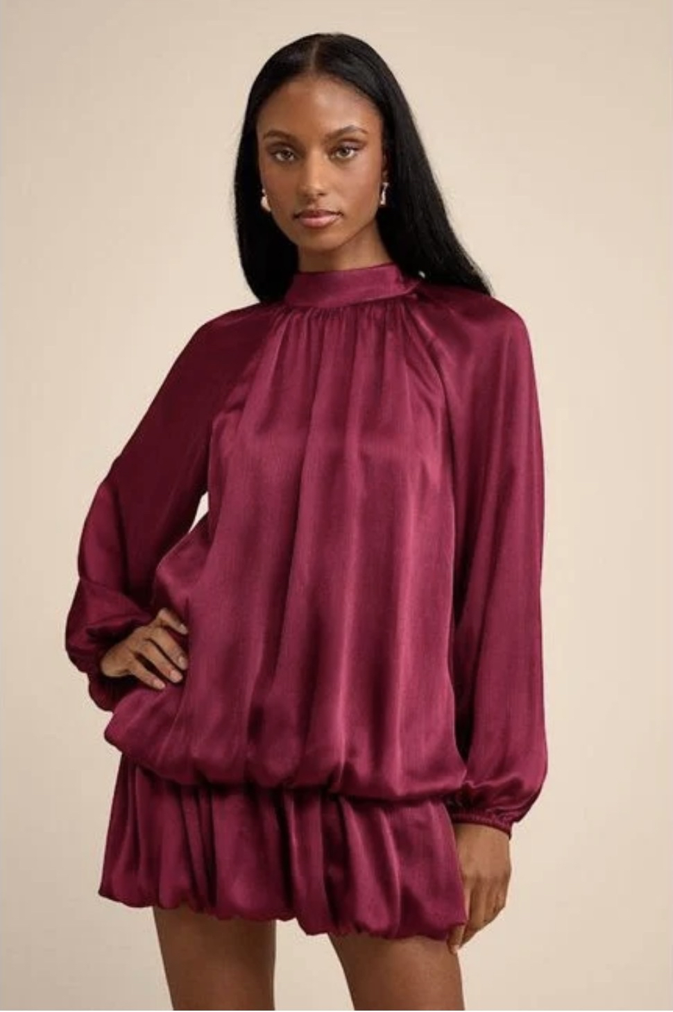Lulus Bubble Mini Dress